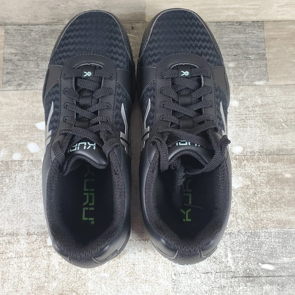 Kuru Quantum Womens Shoes Sz 9 Wide Running Athletic Gray Purple Dusty Aqua‎